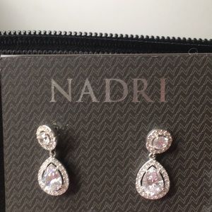 NEW Nadri Christmas Jewelry earrings studs holiday